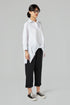 Camicia con trama frontale Giulia